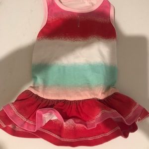 Tie Dye dog dress